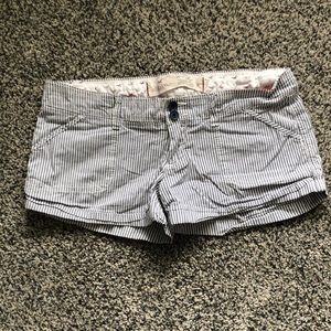 Hollister striped shorts